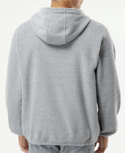 Limited Edition Embroidered Coptic Cross Quarter Zip Fleece Hoodie