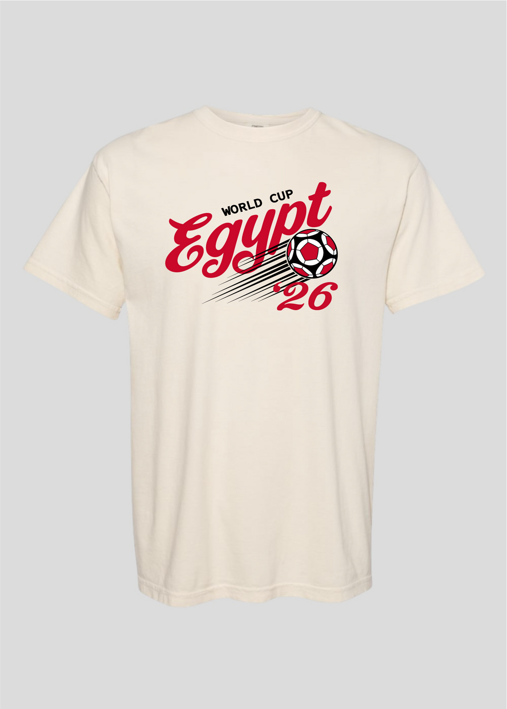 Egypt World Cup: Retro Soccer Ball Tee