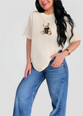 Habibi Watercolor Teddy Bear Tee