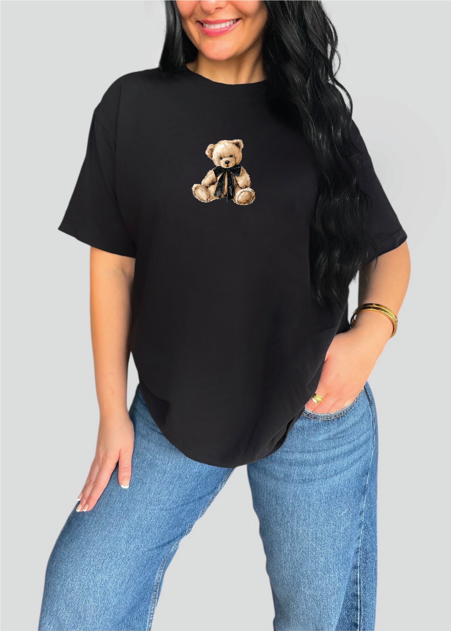 Habibi Watercolor Teddy Bear Tee