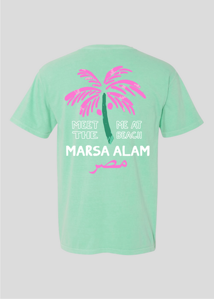 Meet Me at the Beach- Palm Tree Egypt Tee