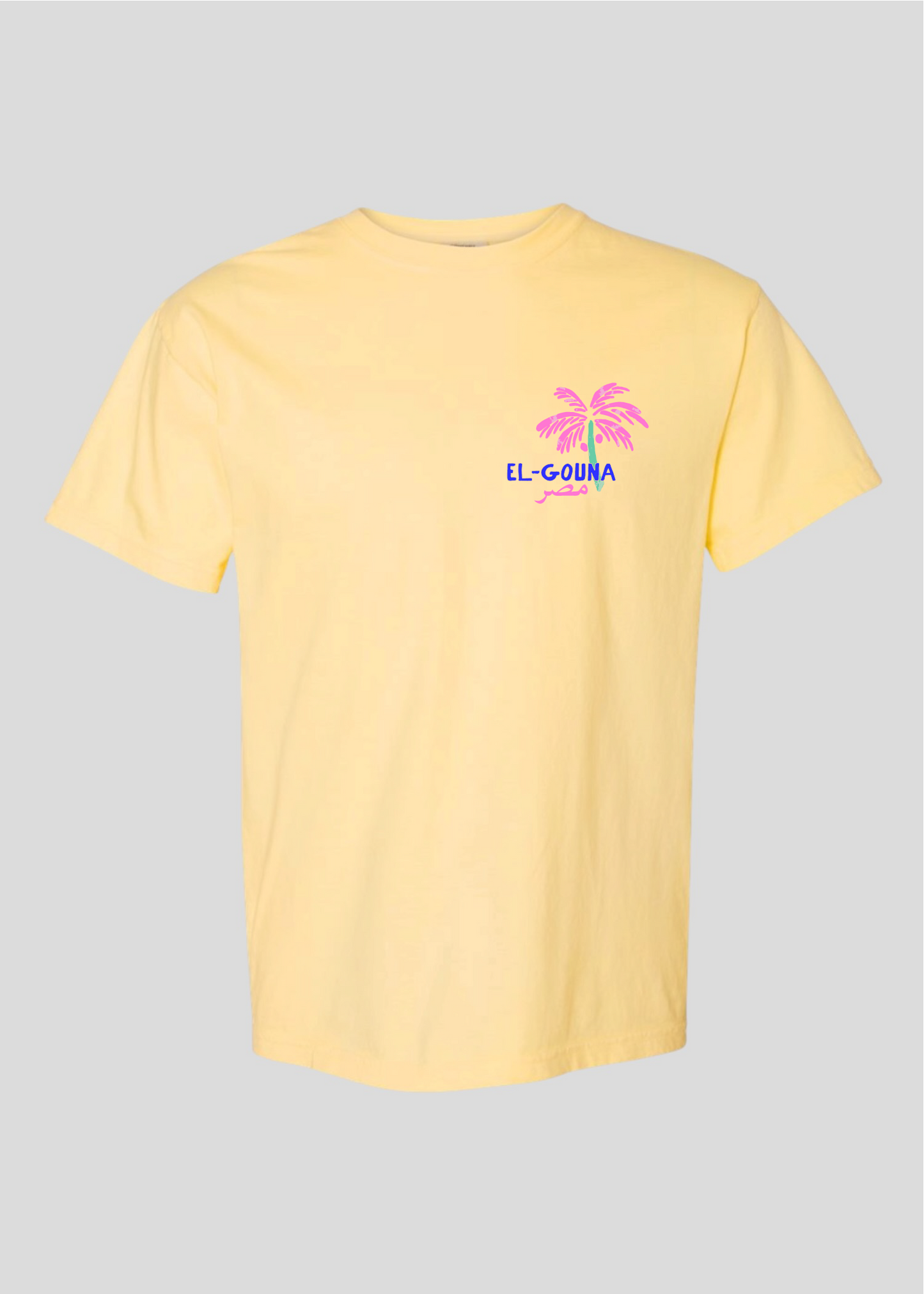 Meet Me at the Beach- Palm Tree Egypt Tee