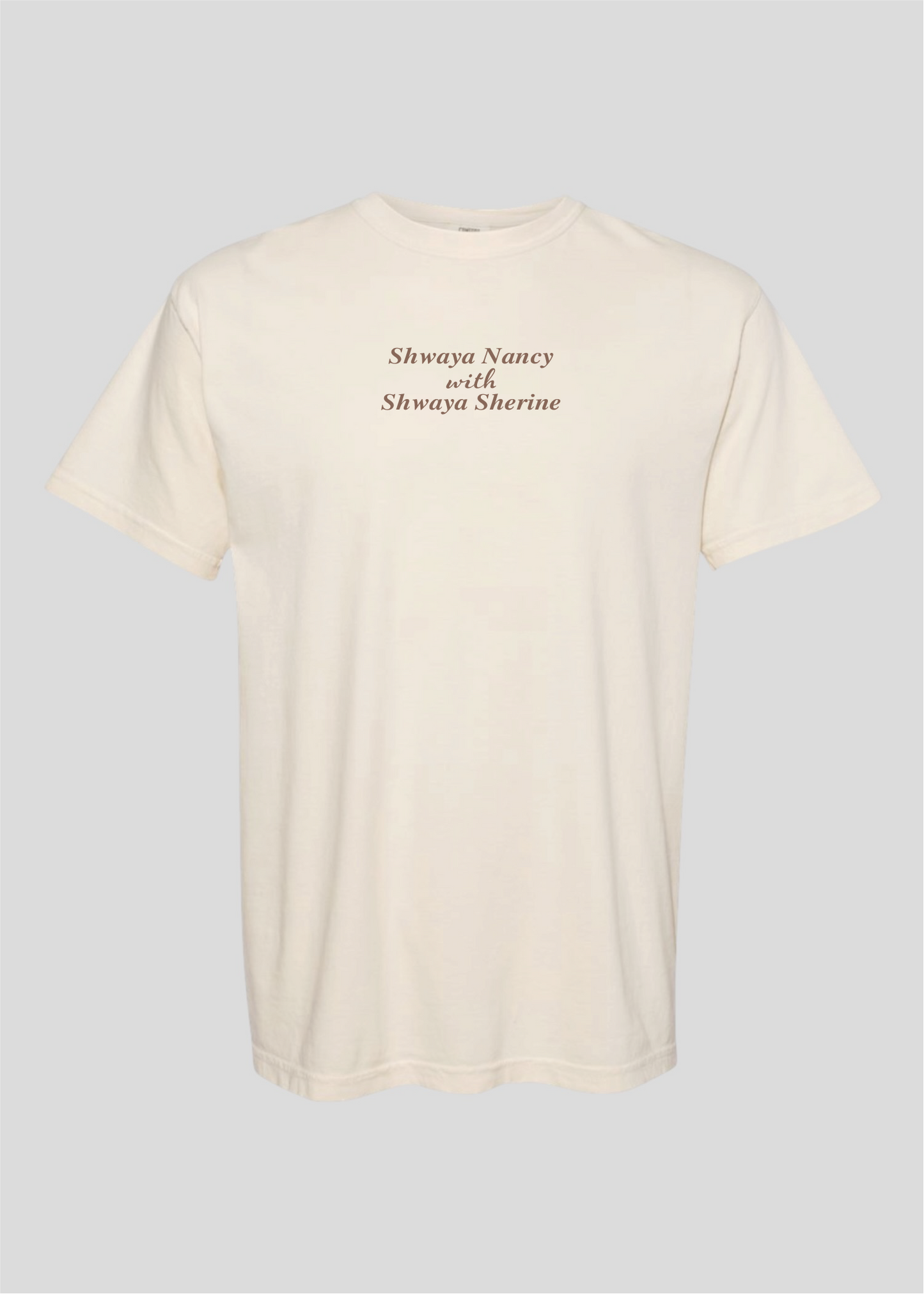 Shwaya Nancy with Shwaya Sherine Tee