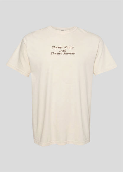 Shwaya Nancy with Shwaya Sherine Tee