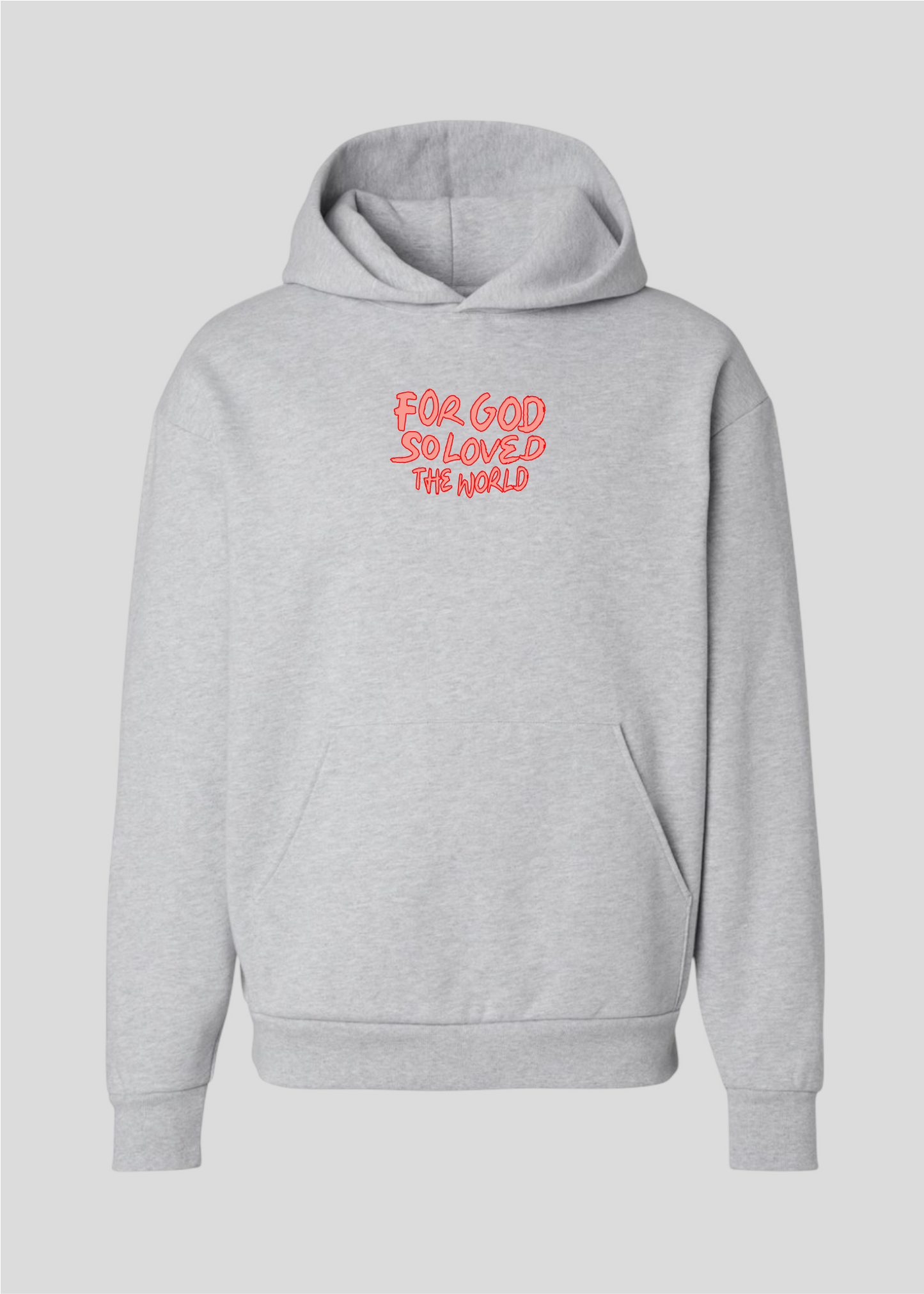 For God So Loved The World Globe Hoodie [John 3:16]