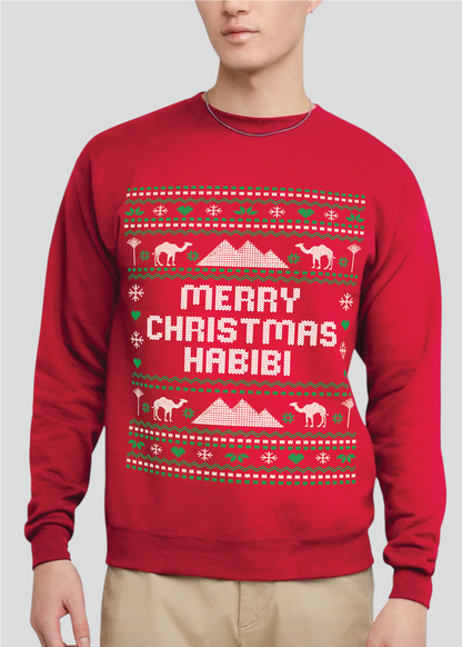 Merry Christmas Habibi - Ugly Christmas Sweatshirts [Adult, Youth & Toddler]