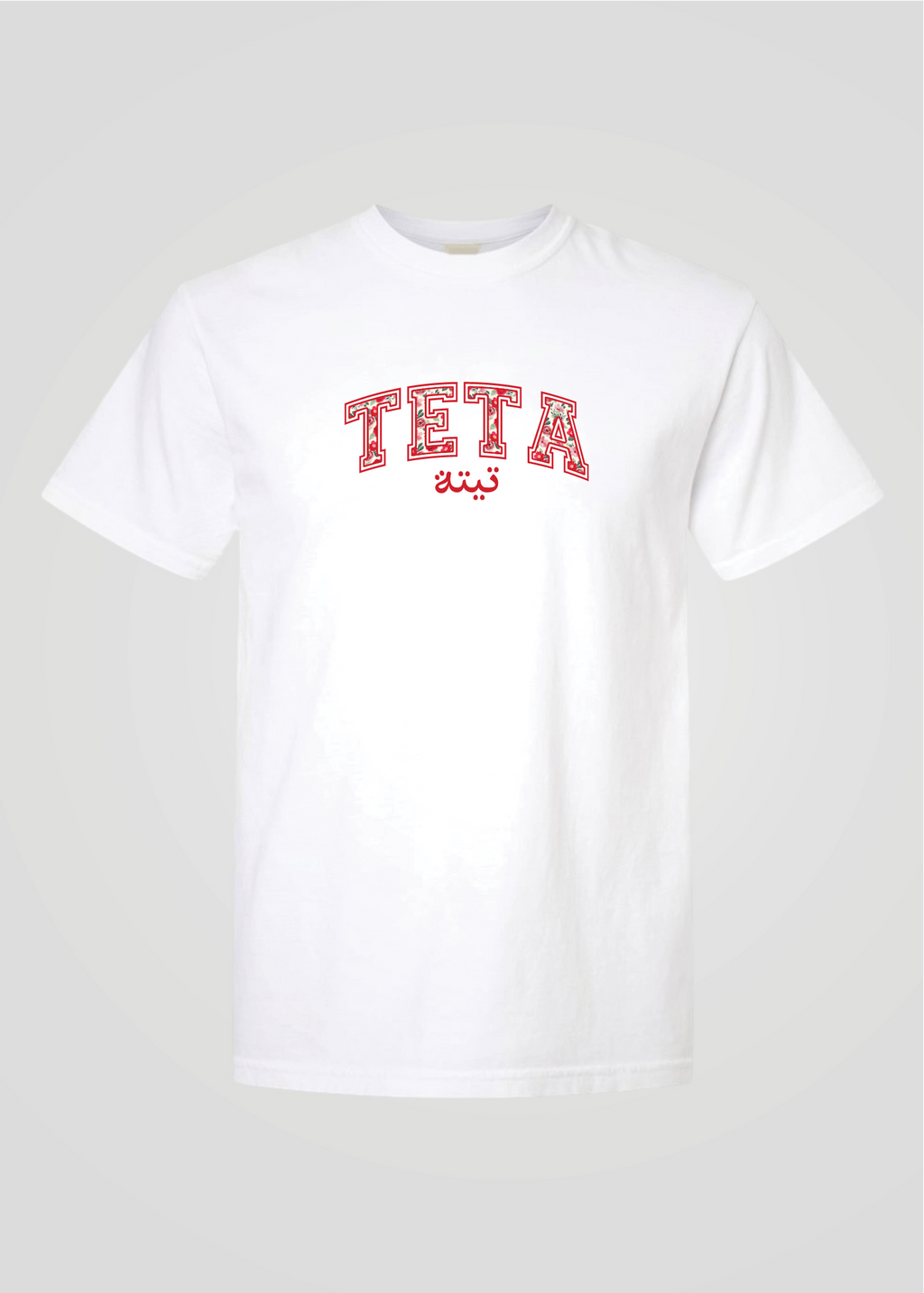 Floral Teta Tee