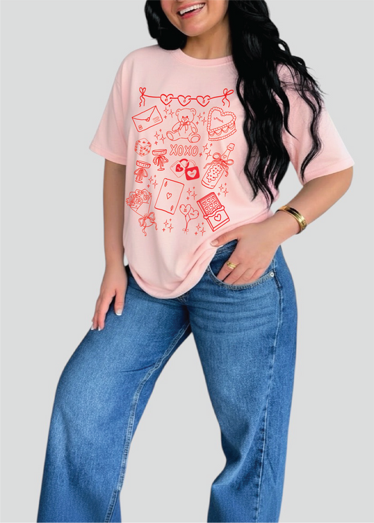 Arabic Valentine's Day Tee