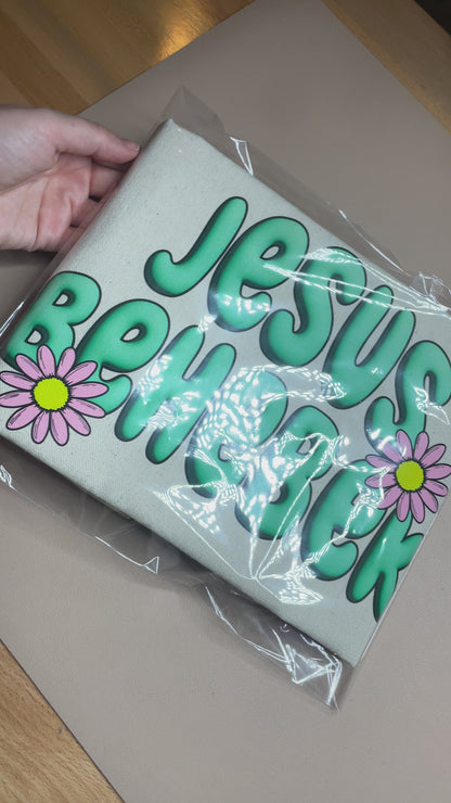 Jesus Behebek Daisy Jumbo Tote