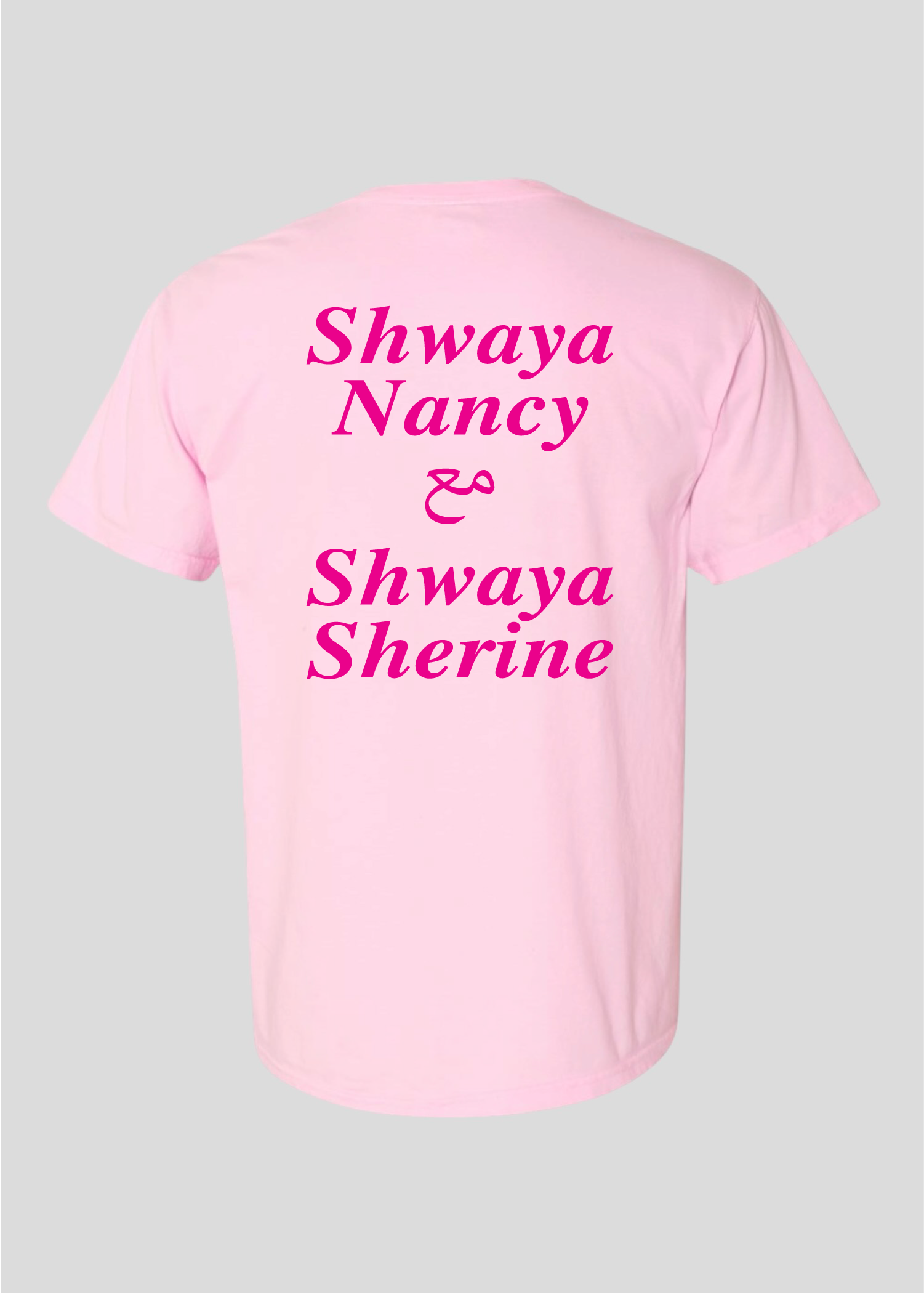 Shwaya Nancy with Shwaya Sherine Tee