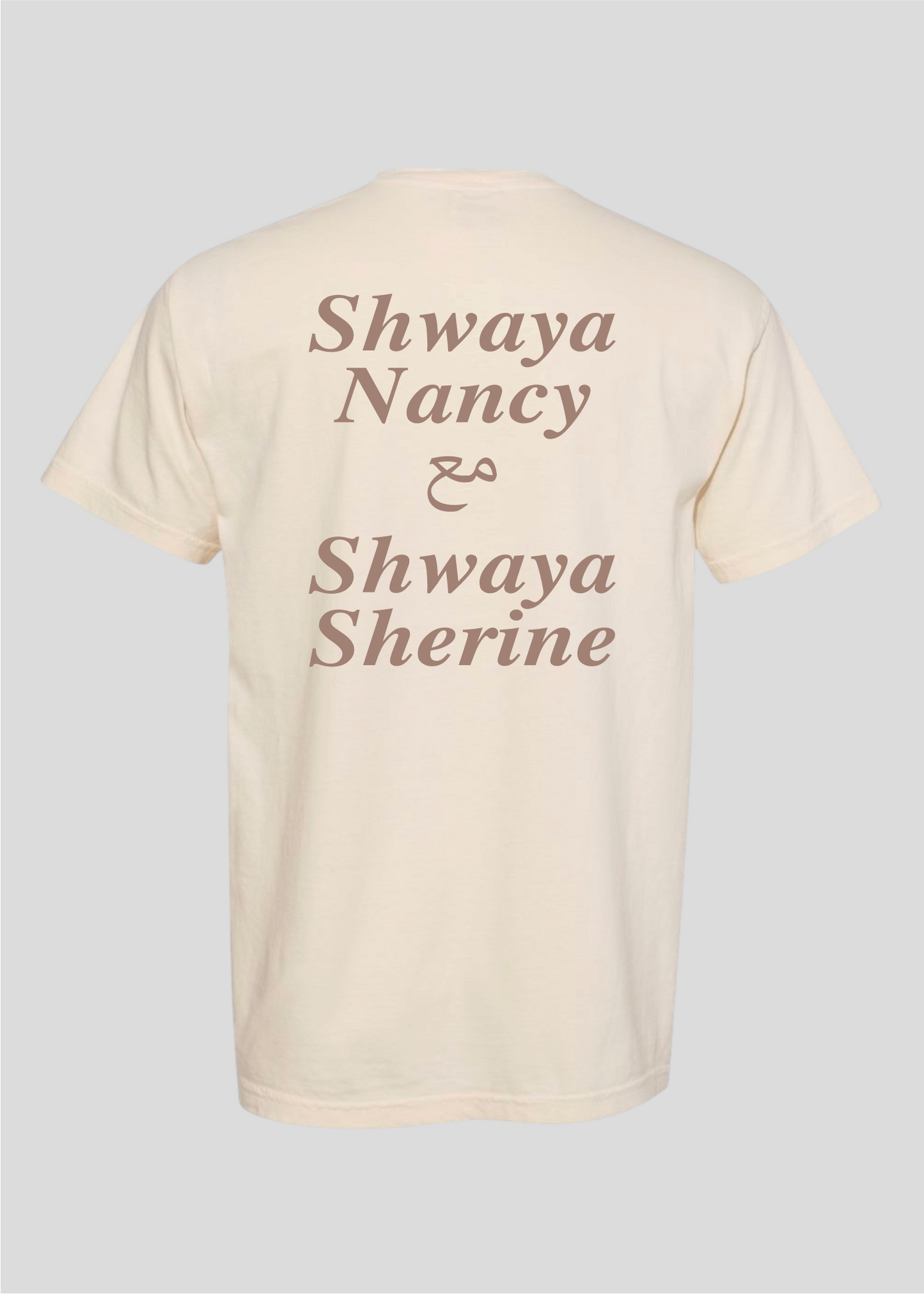 Shwaya Nancy with Shwaya Sherine Tee