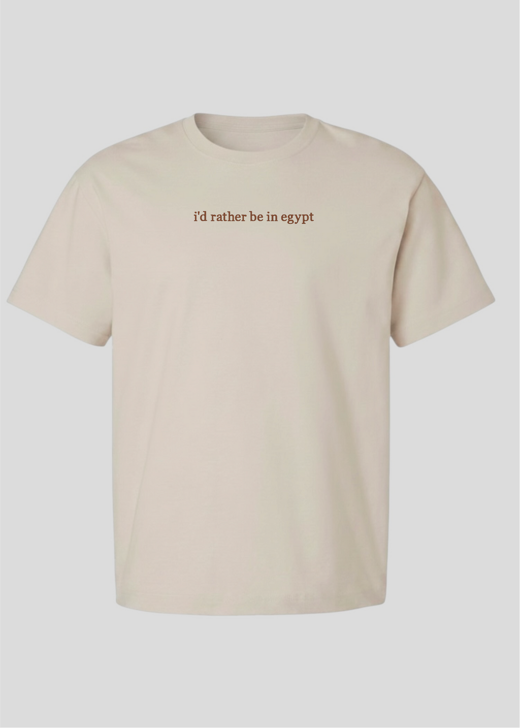 Embroidered I'd Rather Be In Masr Tee