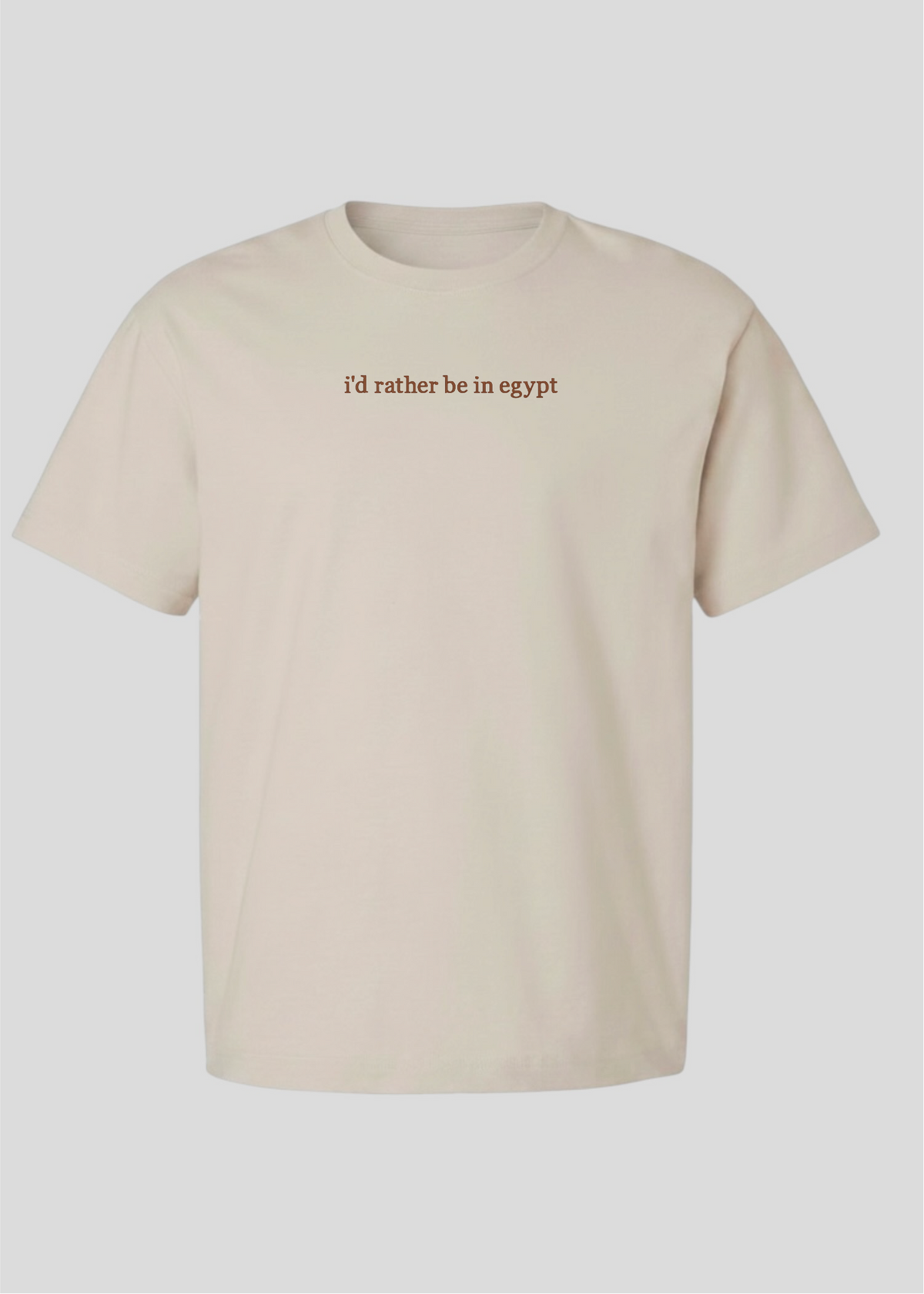 Embroidered I'd Rather Be In Masr Tee