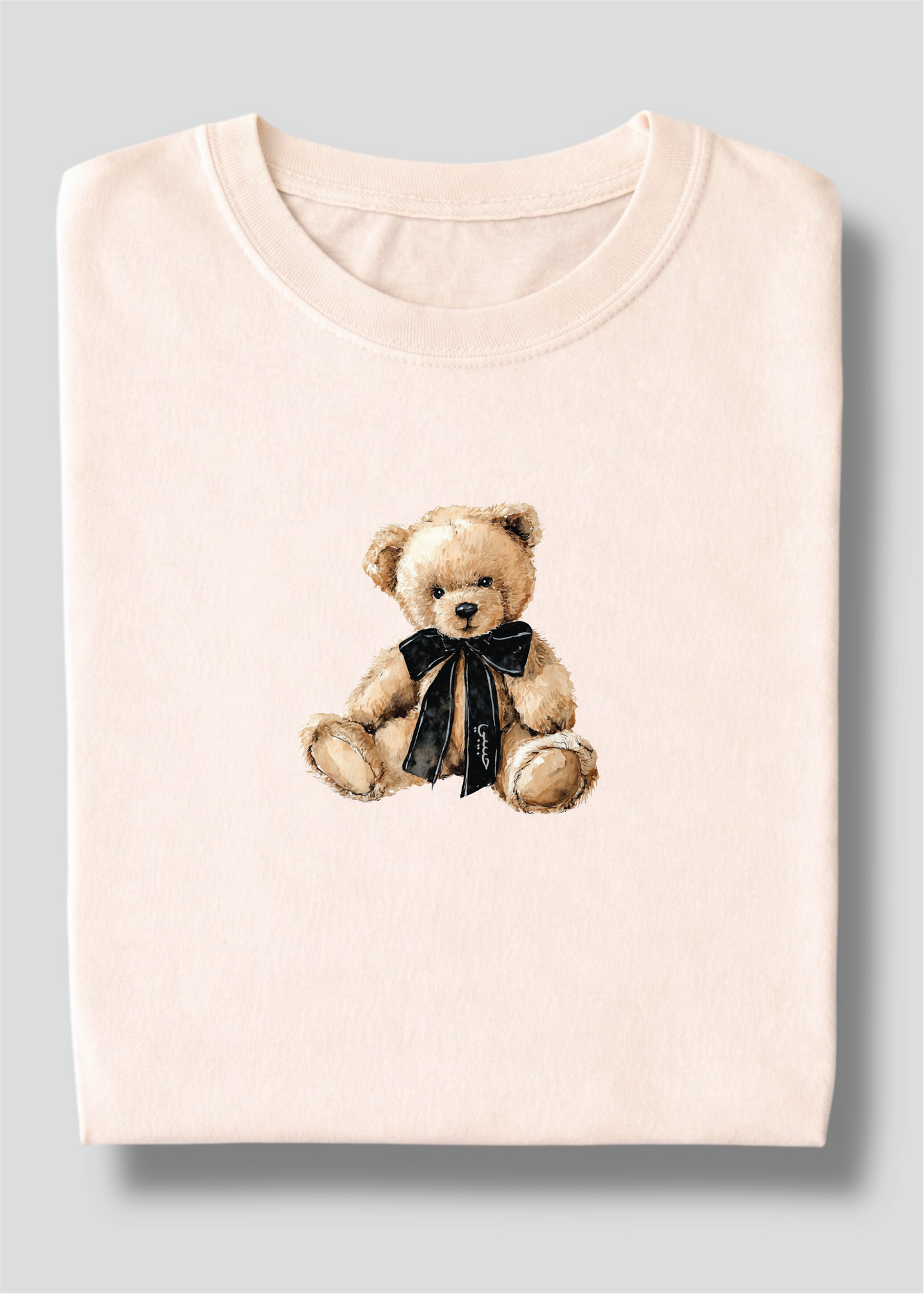 Habibi Watercolor Teddy Bear Tee