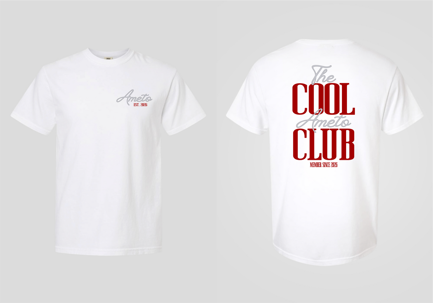 Custom Year: The Cool Ameto Club Tee
