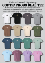 [DEAL TEE] Printed Unisex Mystery Coptic Cross Short Sleeve Tee