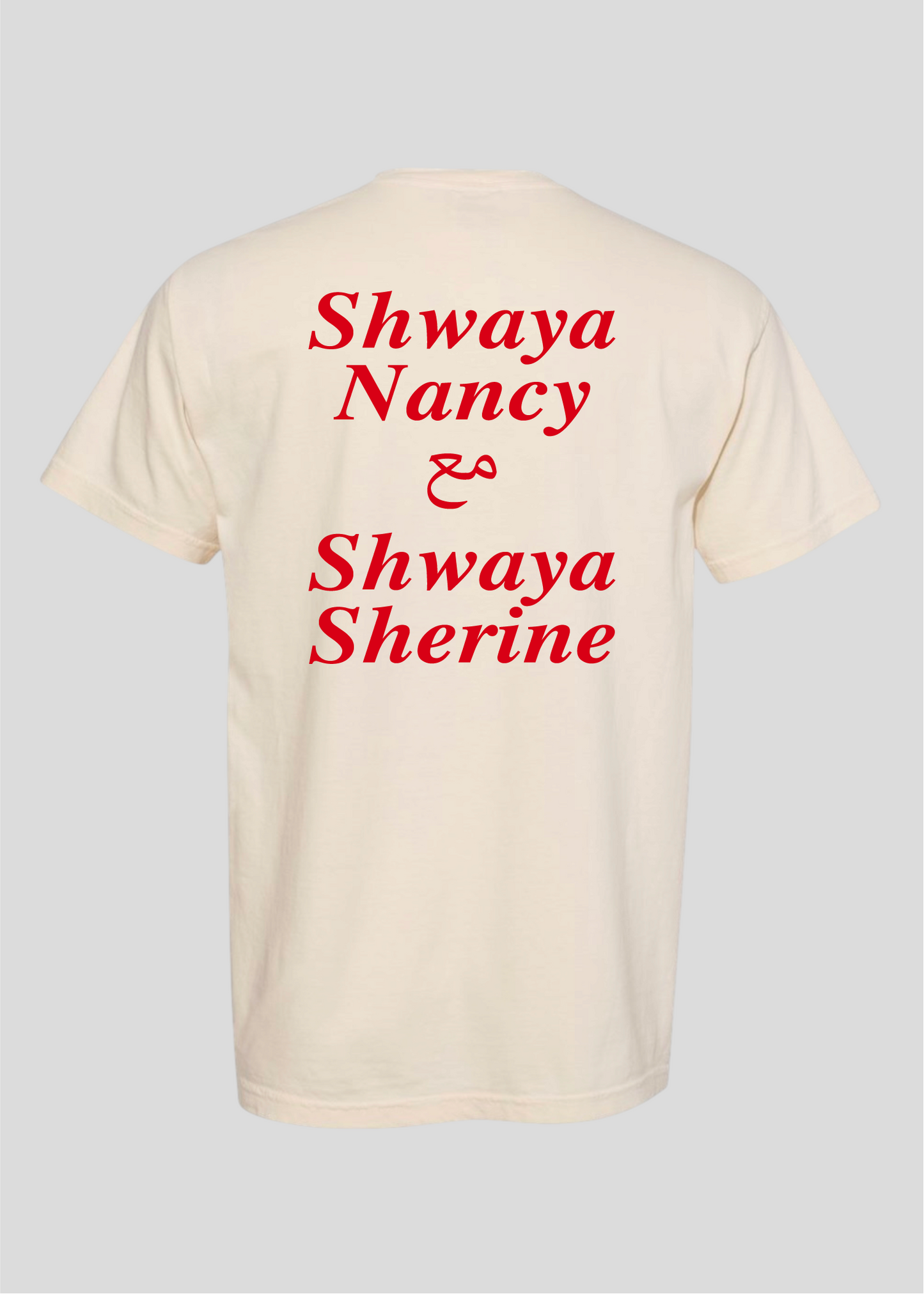Shwaya Nancy with Shwaya Sherine Tee