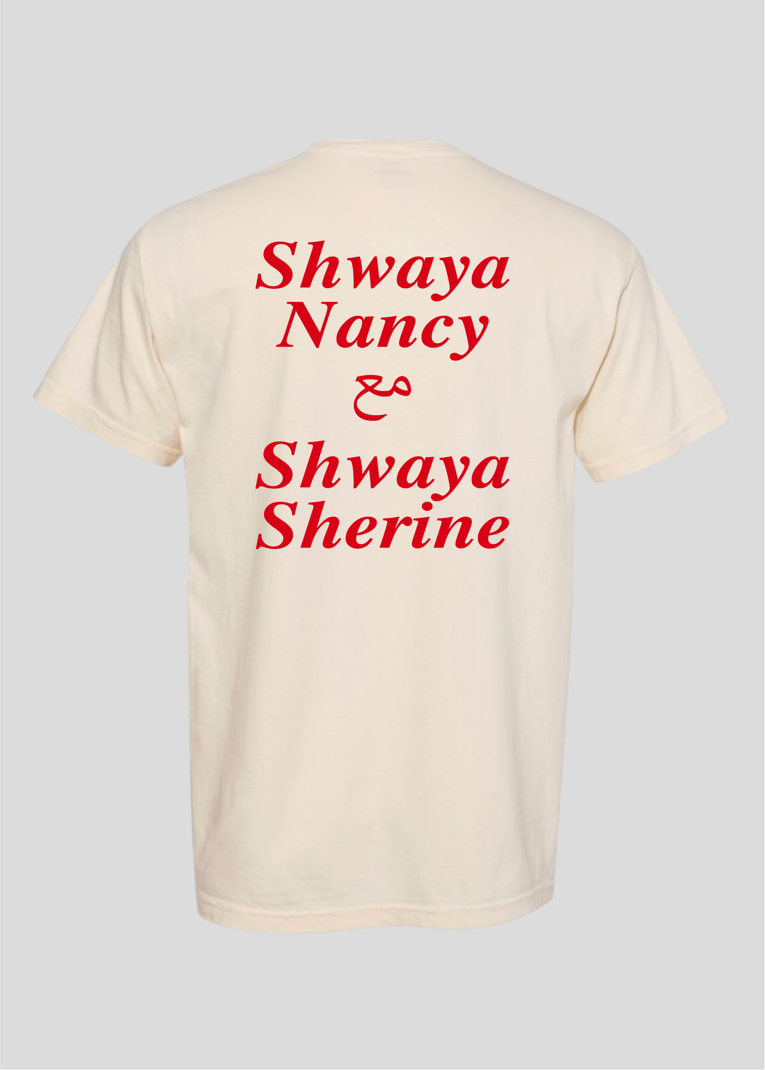 Shwaya Nancy with Shwaya Sherine Tee