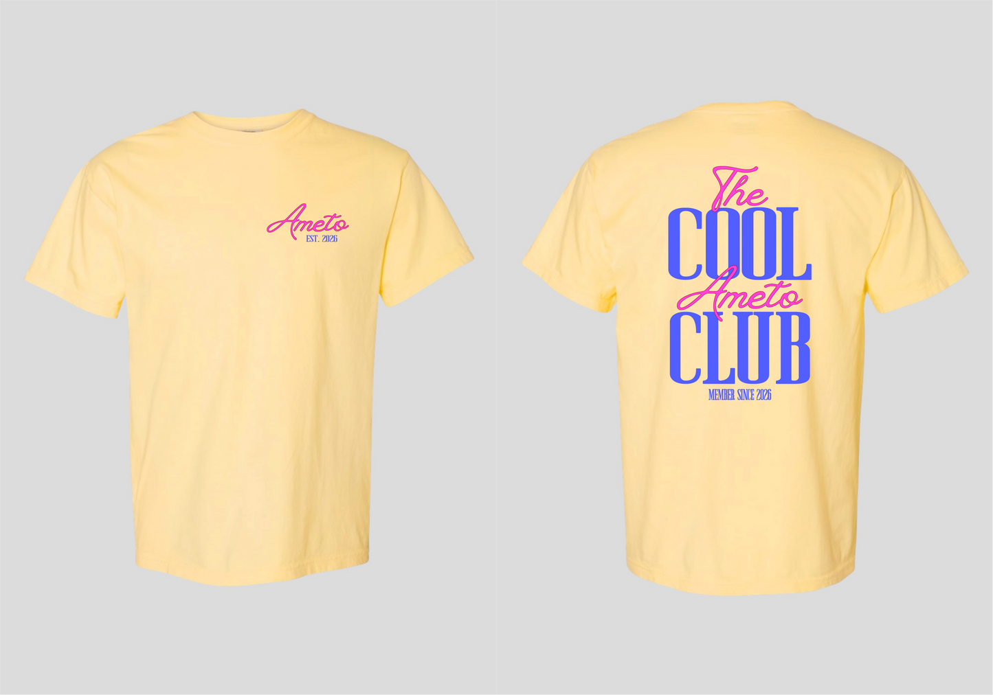 Custom Year: The Cool Ameto Club Tee