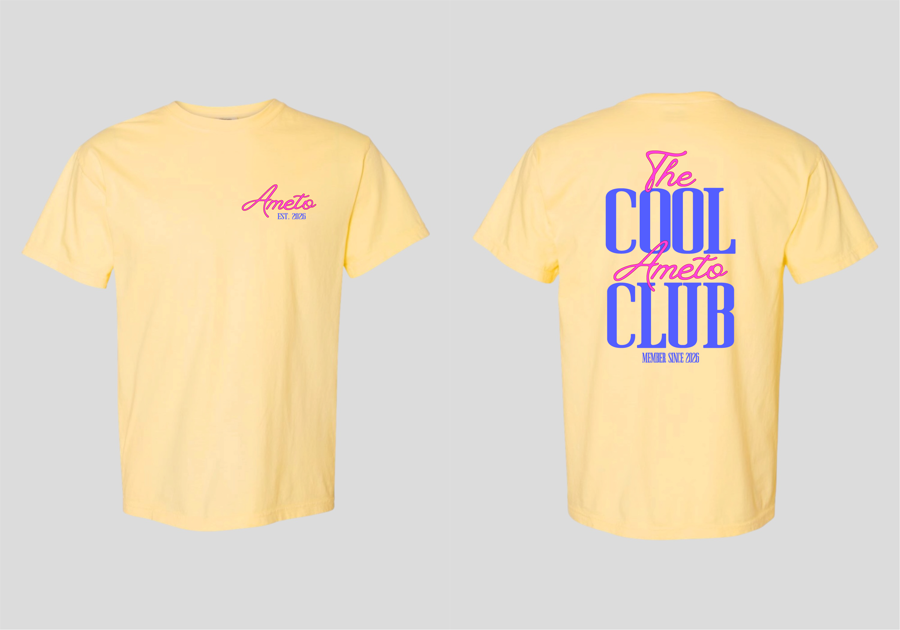 Custom Year: The Cool Ameto Club Tee