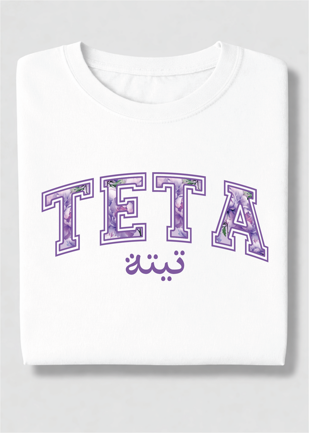 Floral Teta Tee