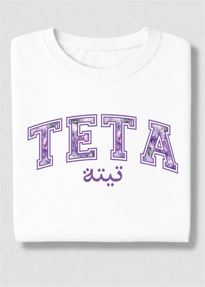 Floral Teta Tee
