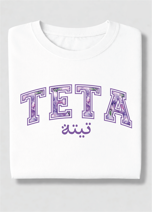 Floral Teta Tee