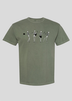 Belly Dancing Skeletons Tee