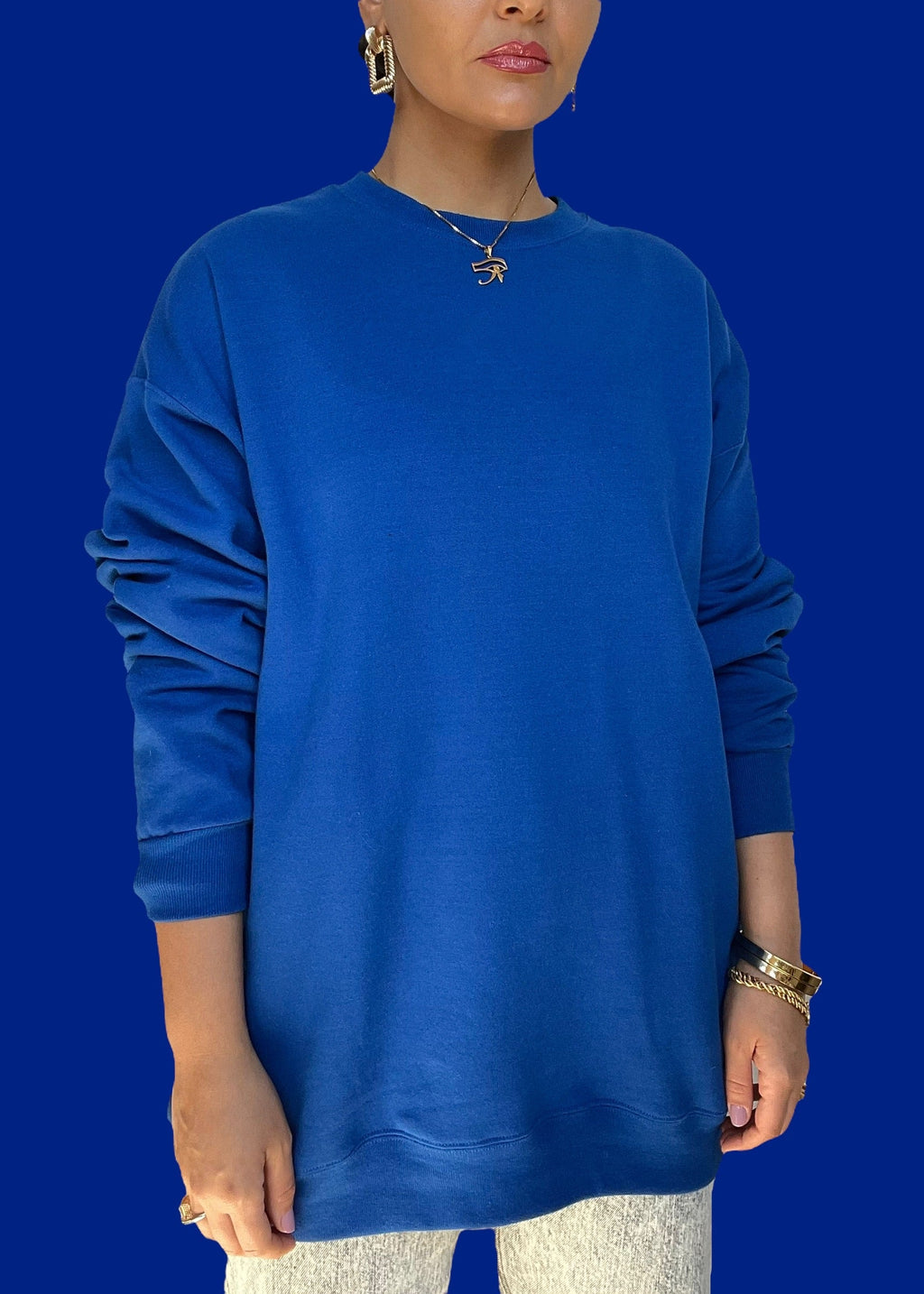 Embroidered Arabic and English God Willing/Inshallah Sweatshirts