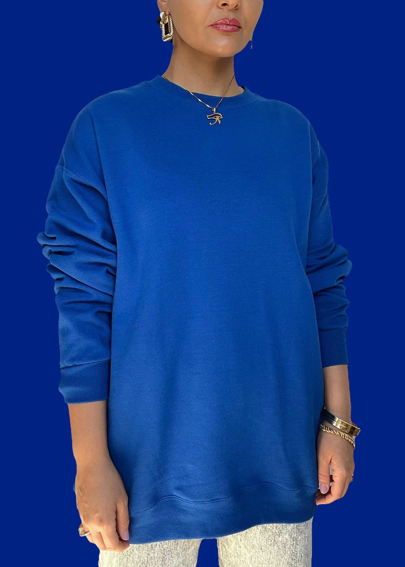 Embroidered Arabic and English God Willing/Inshallah Sweatshirts