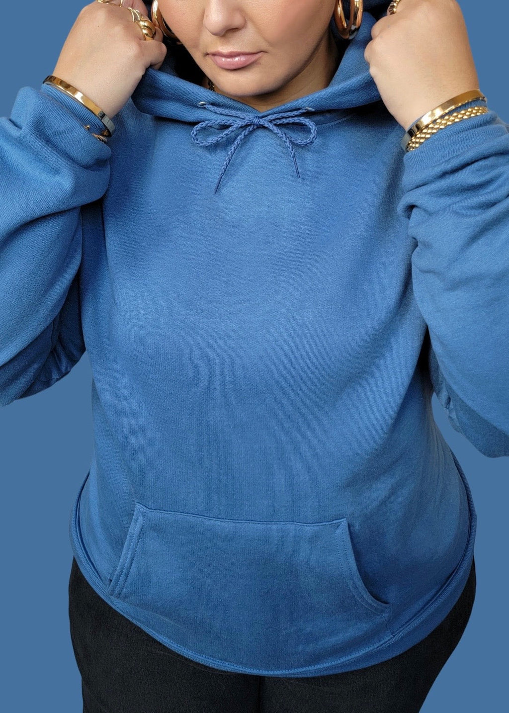 Custom Text Embroidered Hoodie