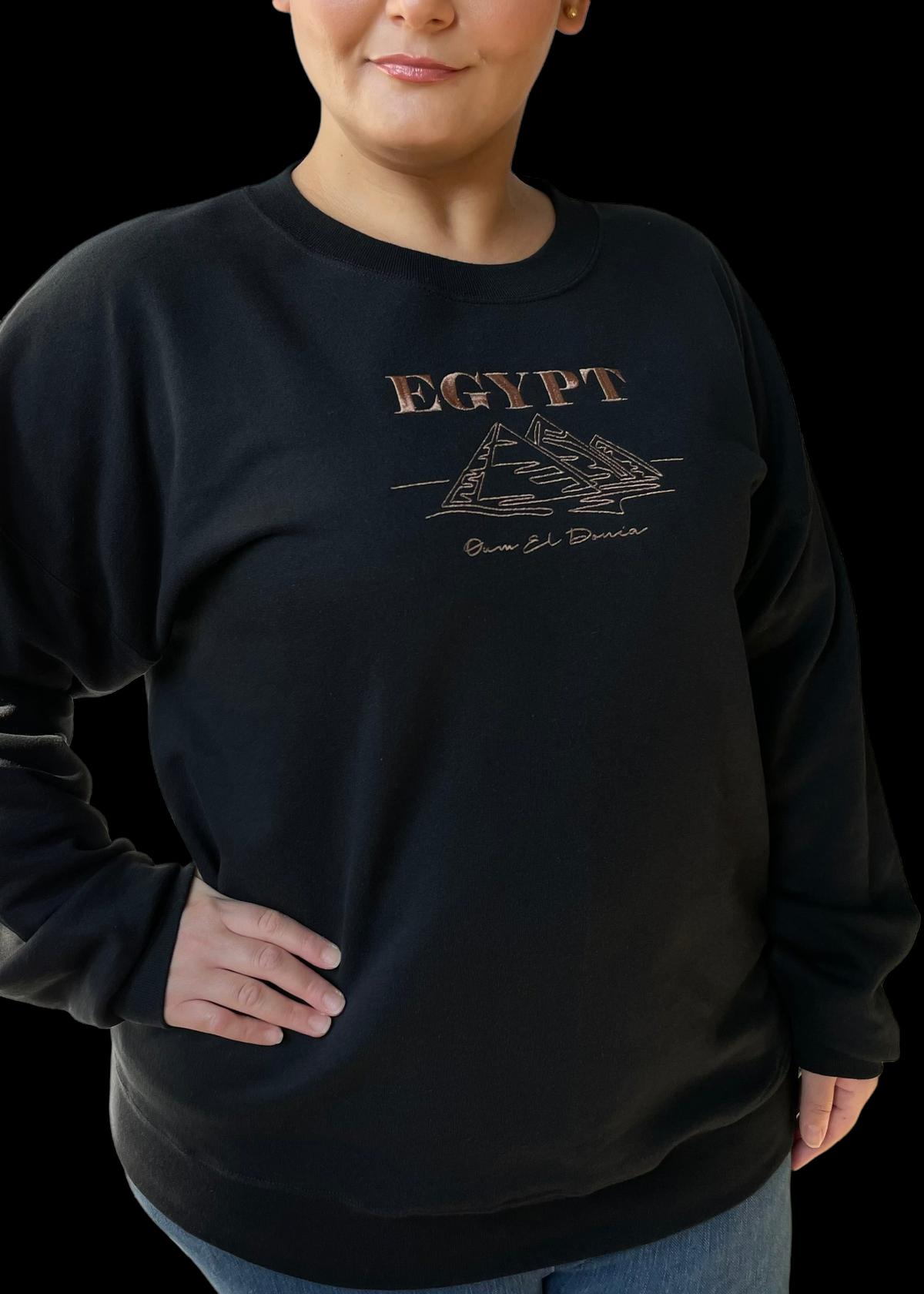 Embroidered Egypt Sweatshirts