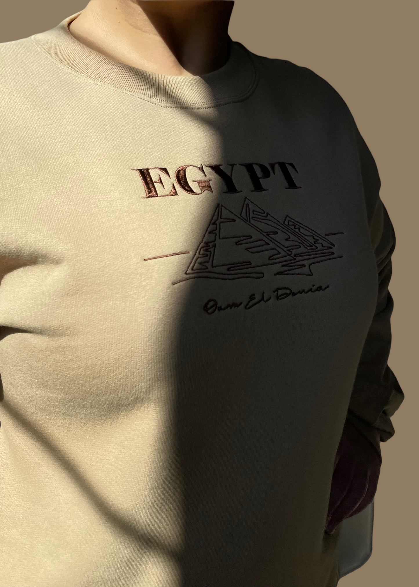 Embroidered Egypt Sweatshirts