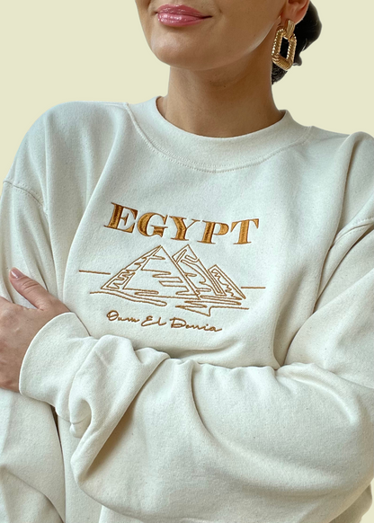 Embroidered Egypt Sweatshirts