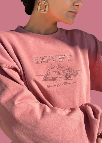 Embroidered Egypt Sweatshirts