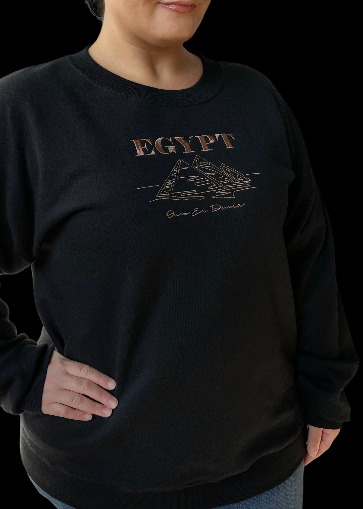 Embroidered Egypt Sweatshirts