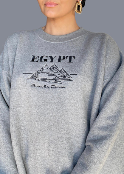 Embroidered Egypt Sweatshirts