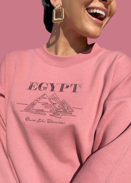 Embroidered Egypt Sweatshirts