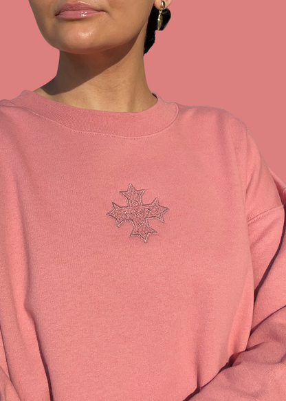 Embroidered Coptic Cross Sweatshirts